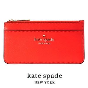 NWT kate spade staci large slim card holder